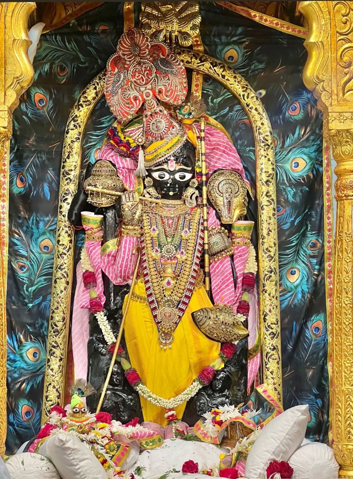 શ્રી રણછોડરાયજી મહારાજ ના પૂનમ દર્શન ૧૦/૦૭/૨૦૨૫